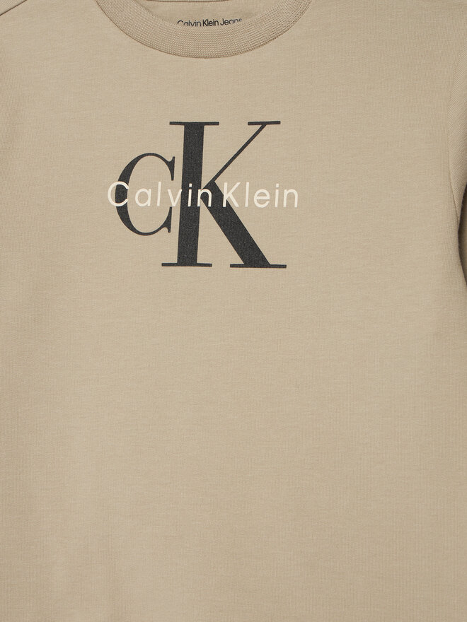 Calvin Klein Jeans Calvin Klein Jeans Set Sweatshirt, Bluse und Hose Monogram IN0IN00336 Beige Regular Fit