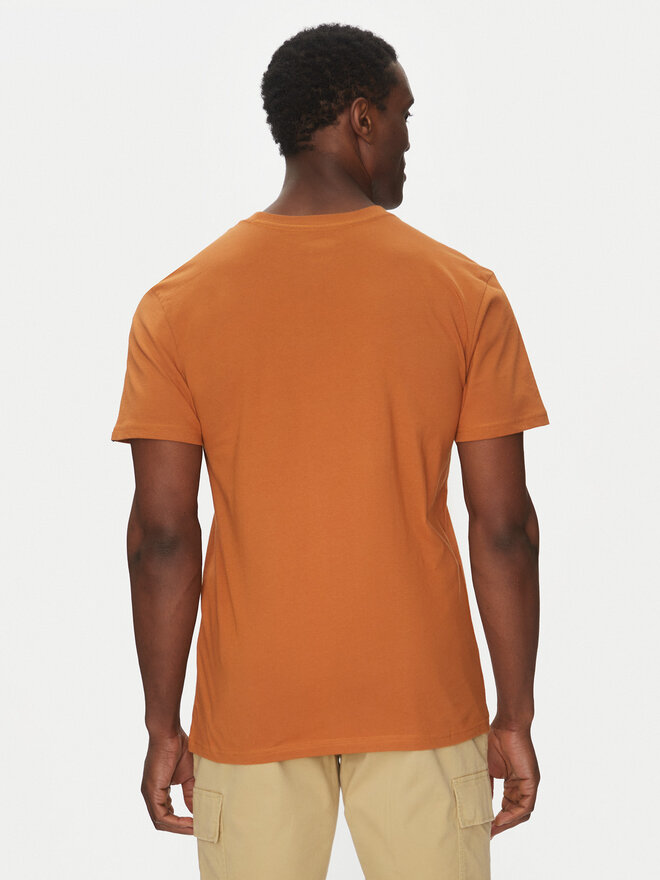 Quiksilver Quiksilver Majica EQYZT08040 Rjava Regular Fit