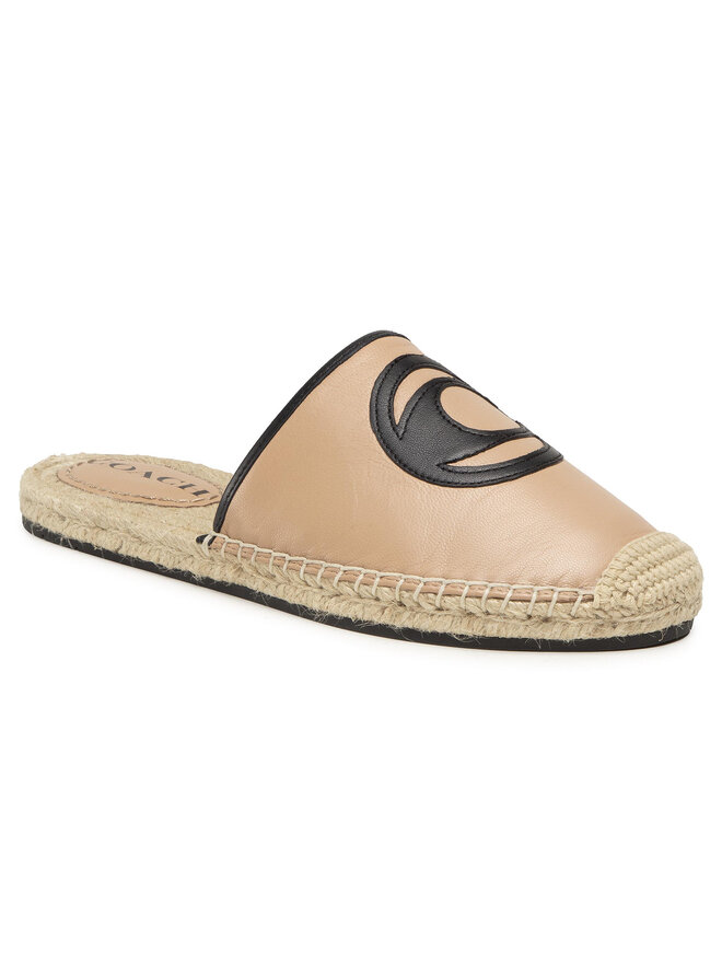 Coach Espadrillas Coach Chaning Leather C4337 1102151EDC Beige