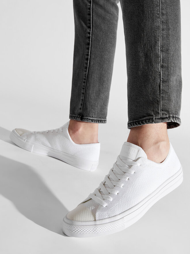 Sneakers aus Stoff Converse Ctas X Nike Flyknit Ox 157592C WeiB eschuhe.at