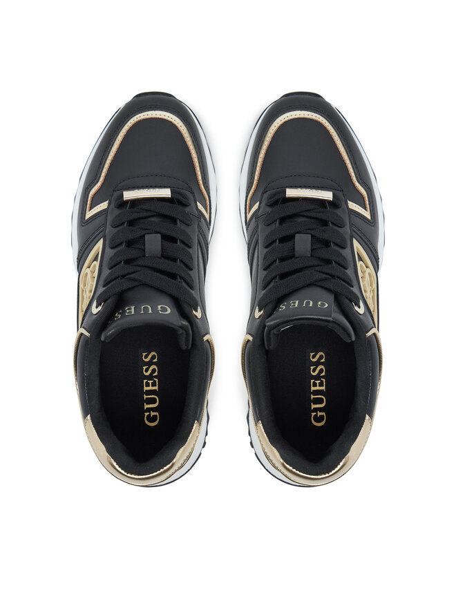 Guess Sneakersy Guess FLJKOY ELE12 Černá
