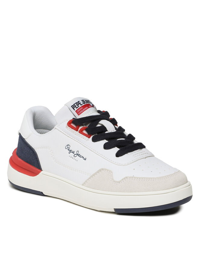 Zapatillas Pepe Jeans Baxter Basket B PBS30563 Blanco zapatos.es