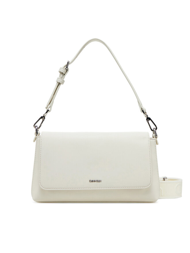 Calvin Klein Táska Calvin Klein Ck Must Convertible Shoulder Bag K60K612902 Ekru