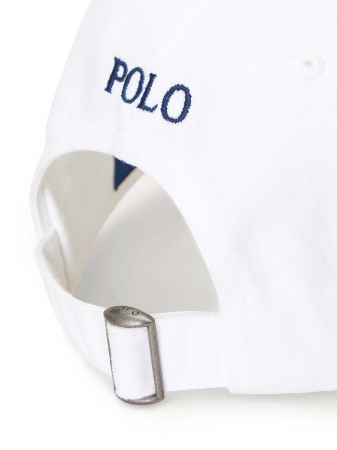 Polo Ralph Lauren Czapka z daszkiem Polo Ralph Lauren 211912843018 Biały