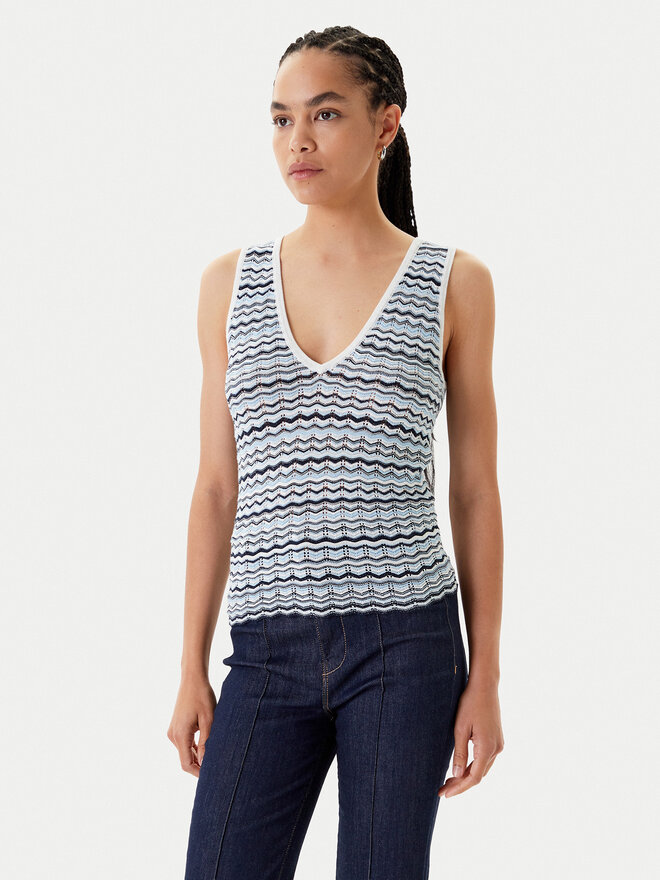Morgan Morgan Top 251-MINKO Azul Regular Fit