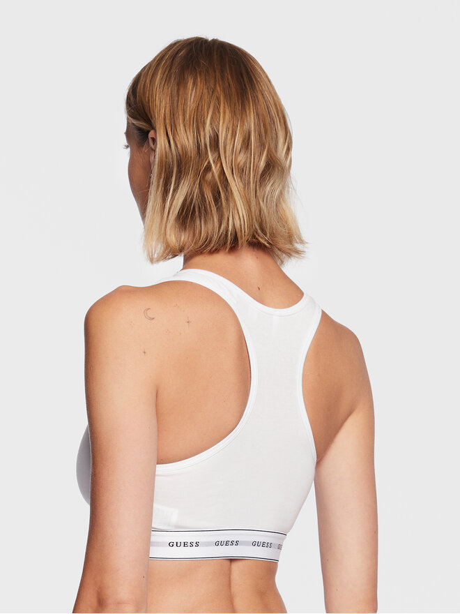Guess Guess Sportinė liemenėlė Carrie O97C01 KBBU1 Balta