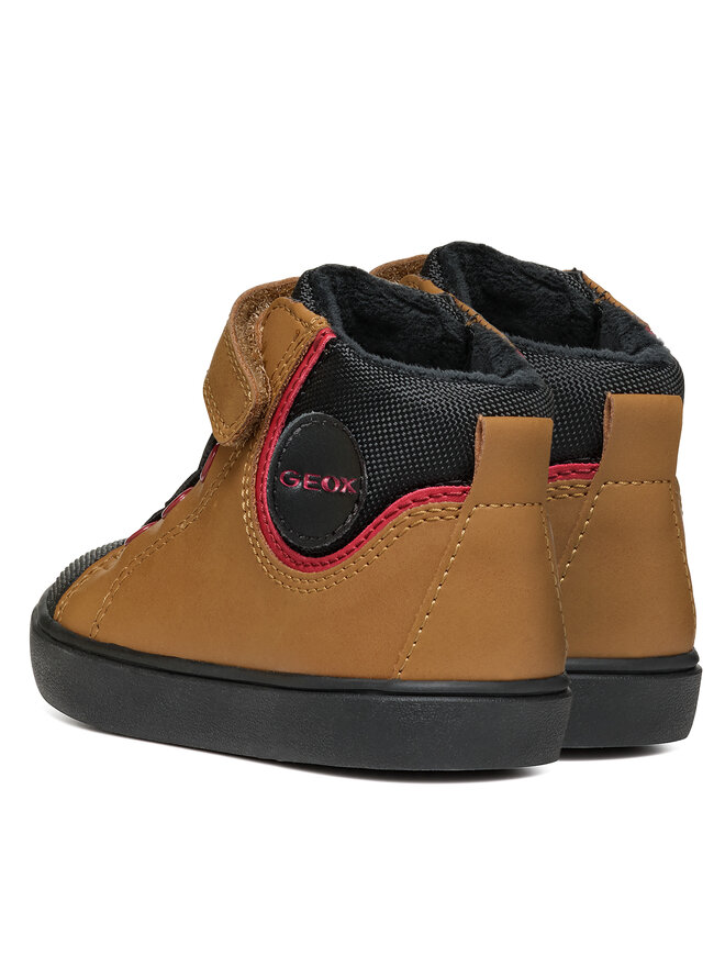 Geox Botines planos Geox B Gisli Boy B461NC 0MEFU C2G9B Marrón