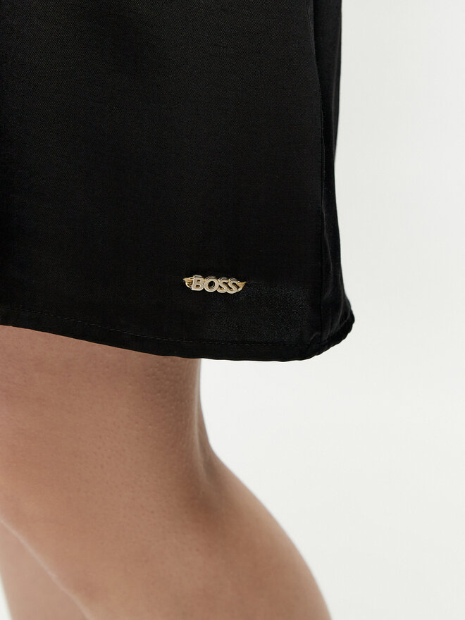 BOSS Boss Nachthemd Audrey 50515631 Schwarz Regular Fit