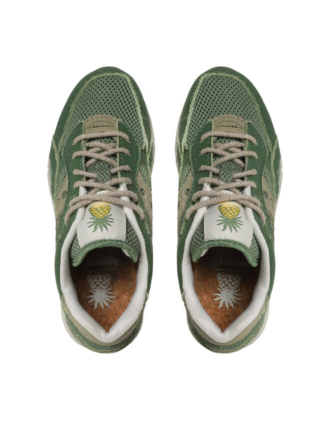 Снікерcи Saucony Shadow 6000 S70639 Зелений | evzuttya.com.ua