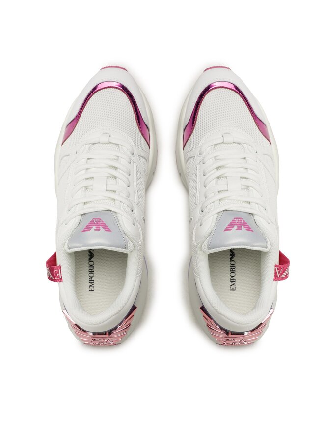 Sneakers Emporio Armani X3X184 XN829 S784 Alb | epantofi.ro