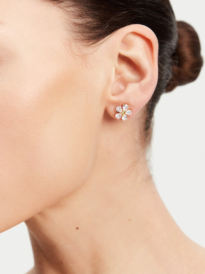 Kate Spade Pendientes Kate Spade Bursting Blooms KK491 Oro