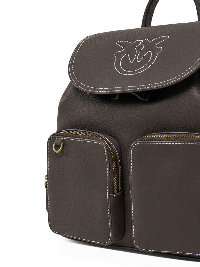PINKO Batoh PINKO Carrie Backpack PE 25 PLTT 104351 A1LF Černá