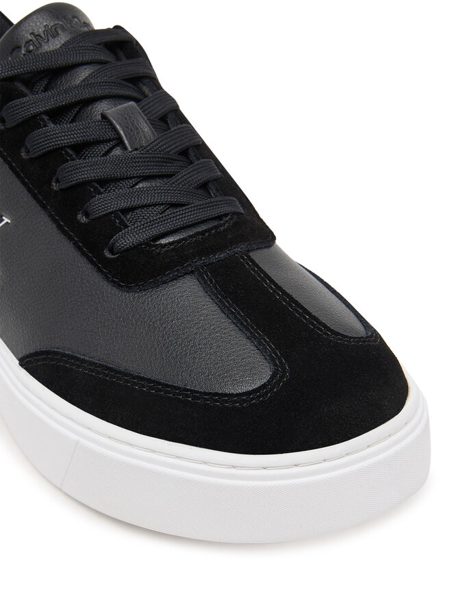 Calvin Klein Sneakersy Calvin Klein Classic Cupsole Laceup Wt Mix YM0YM01429 Czarny