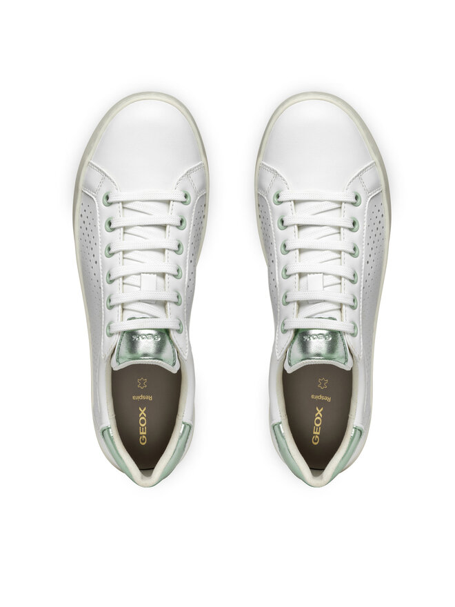 Geox Sneakersy Geox D Jaysen D151BB 085BN C1548 Biela