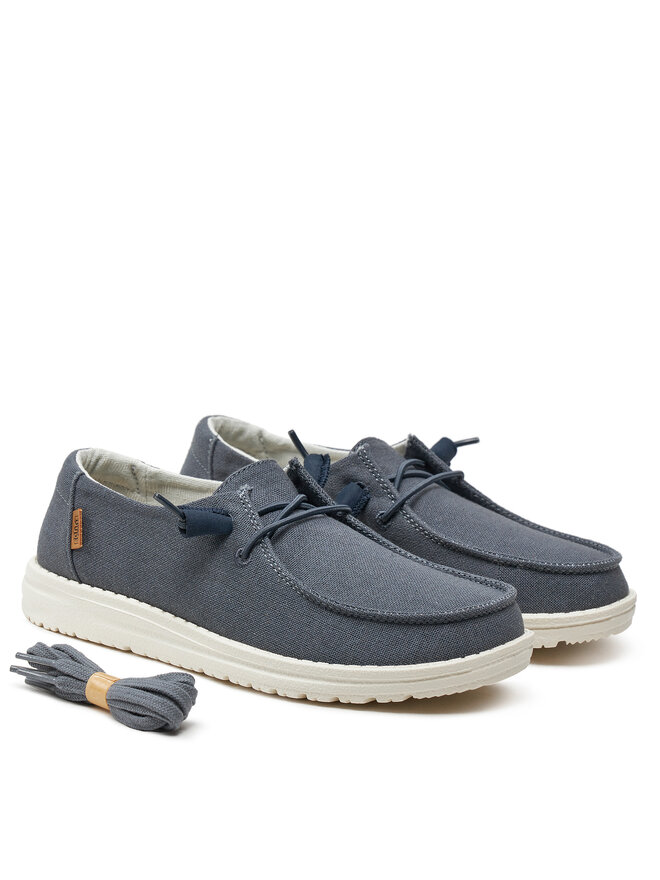 Hey Dude Cipele Hey Dude Wendy Chambray 40058-4MQ Tamnoplava