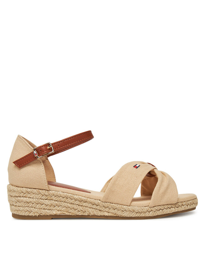 Tommy Hilfiger Espadrilės Tommy Hilfiger T3A7-33801-0048 S Smėlio