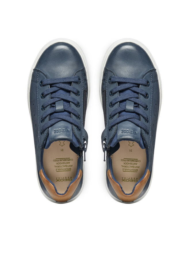 Geox Snīkeri Geox J Nashik J45ECA 0CL10 C0948 D Tumši zils