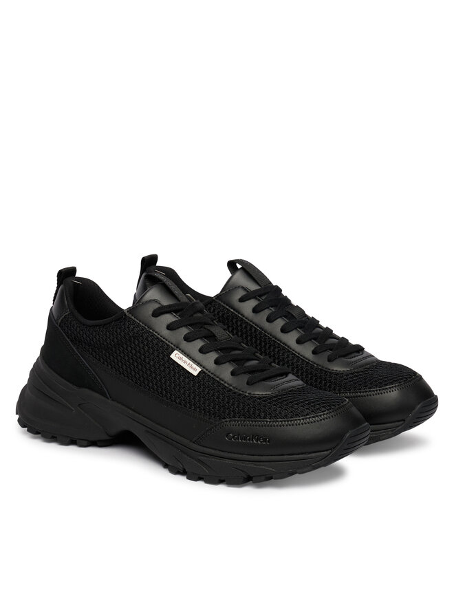 Calvin Klein Sneakers Calvin Klein Hike Runner Laceup Mesh HM0HM02240 Schwarz