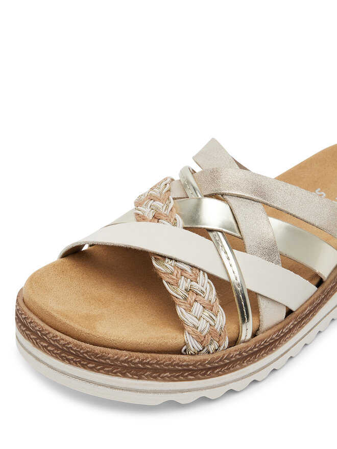 Remonte Mujer Sandalias D0Q50, Señora Zapatillas,Pantuflas