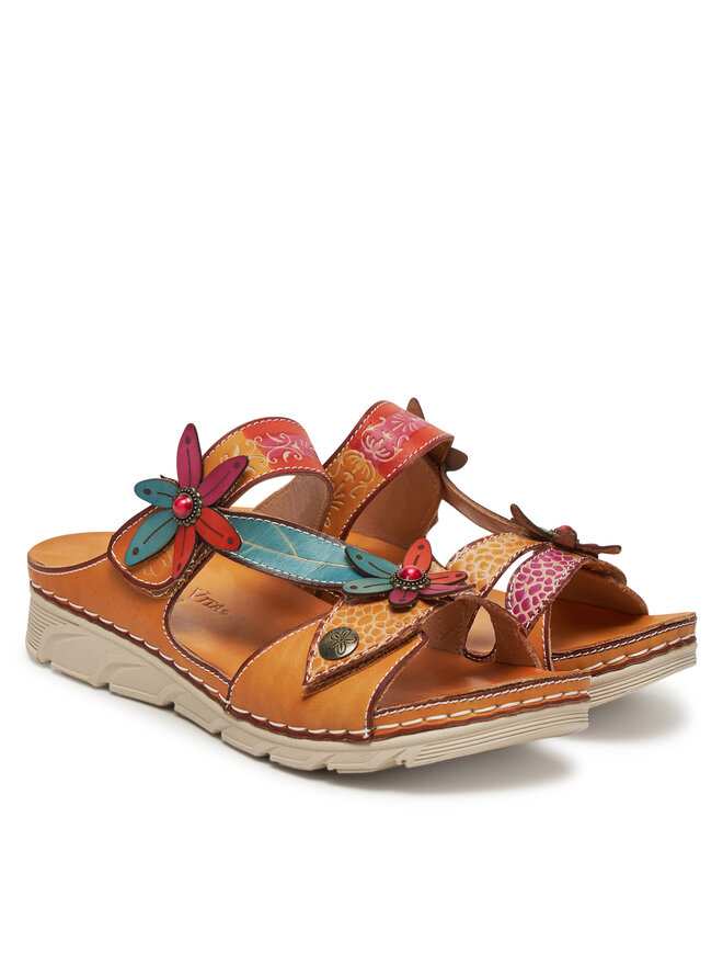 Laura Vita Pantoletten Laura Vita Dorry 19 Orange