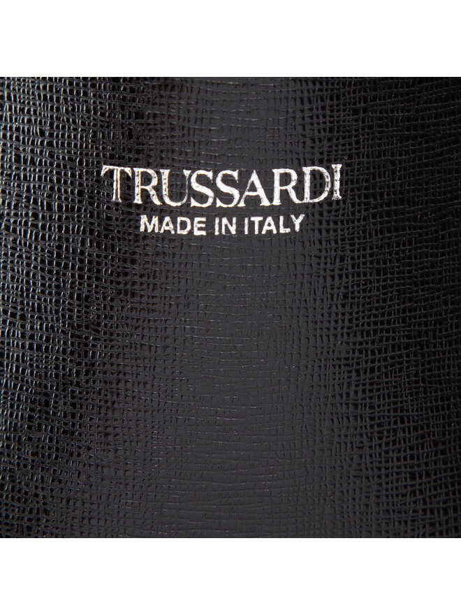 Trussardi Τσάντα Trussardi Logo Pop Shopping Md 75B01065 Μαύρο