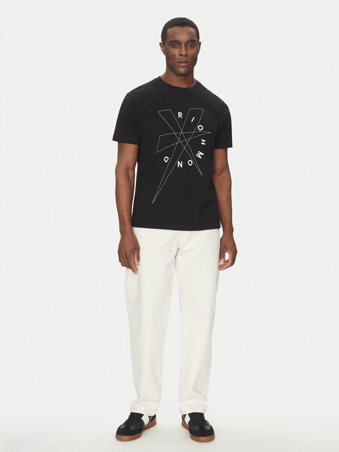 Richmond X Richmond X T-Shirt UMP25020TS Μαύρο Regular Fit