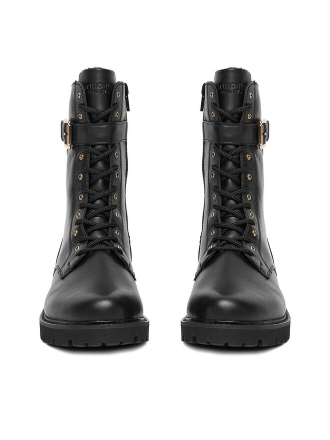 Remonte Schnürschuhe Remonte D8658-03 Schwarz
