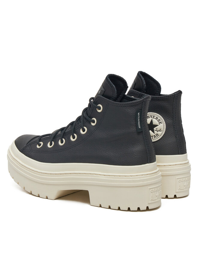 Converse Sneakers aus Stoff Converse Chuck Taylor All Star Lugged Heel Platform Waterproof A12328C 001 Schwarz