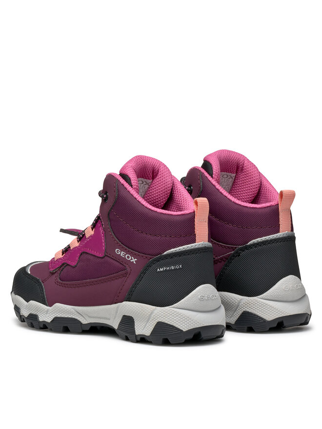 Geox Trekkingschuhe Geox J Magnetar G. B Abx J464LB 050FU C7005 M Violett