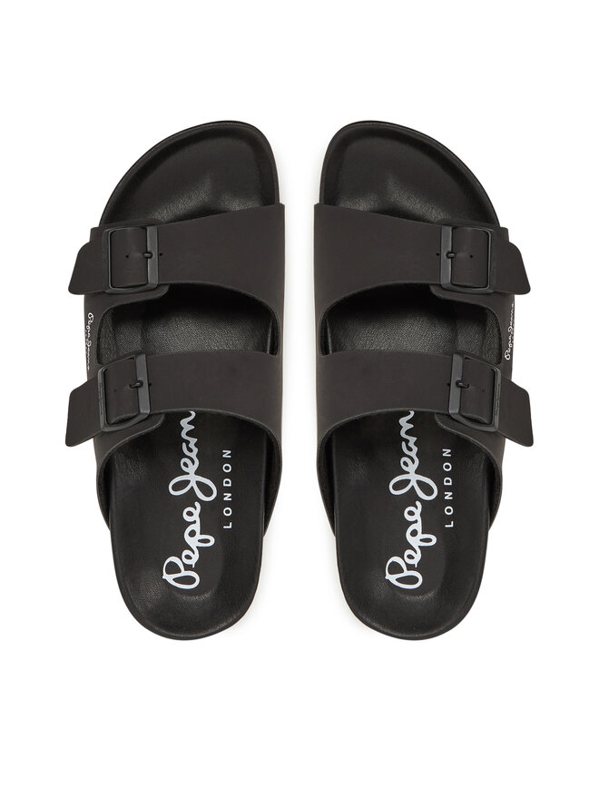Pepe Jeans Şlapi Pepe Jeans PMS90101 Negru
