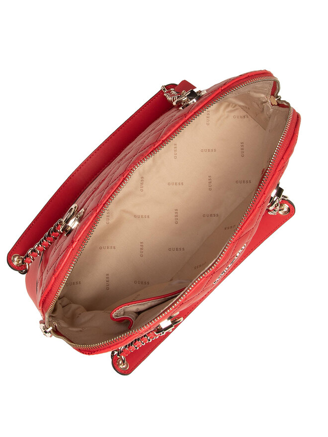 Guess Ročna torba Guess Illy HWVG79 70090 Rdeča
