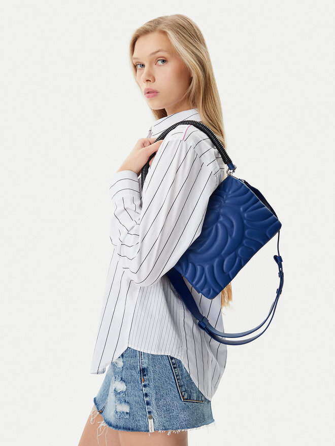 Desigual Kabelka Desigual 24WAXP10 Tmavomodrá