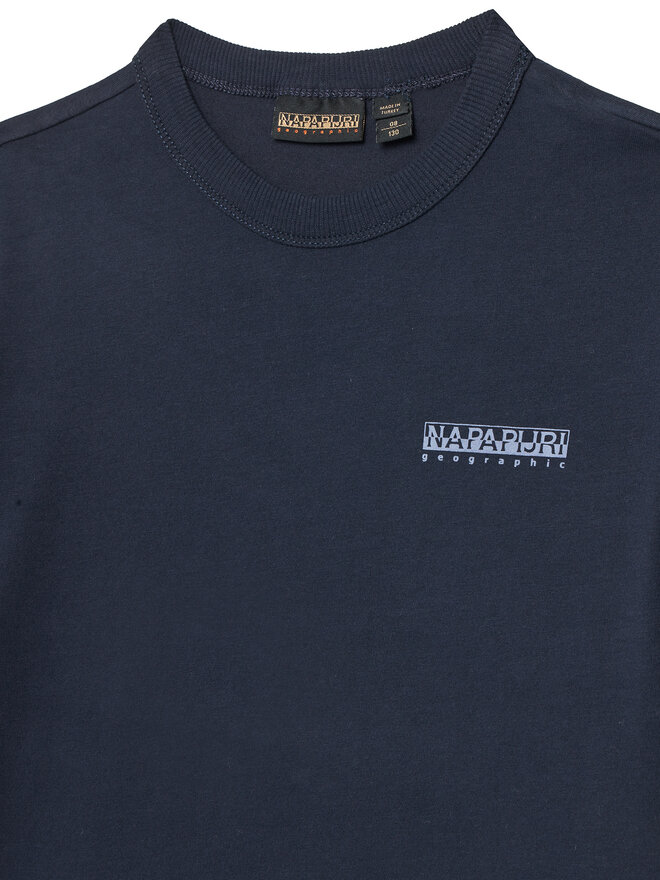 Napapijri Napapijri Majica S-Ahr NP0A88ZO M Mornarsko modra Regular Fit