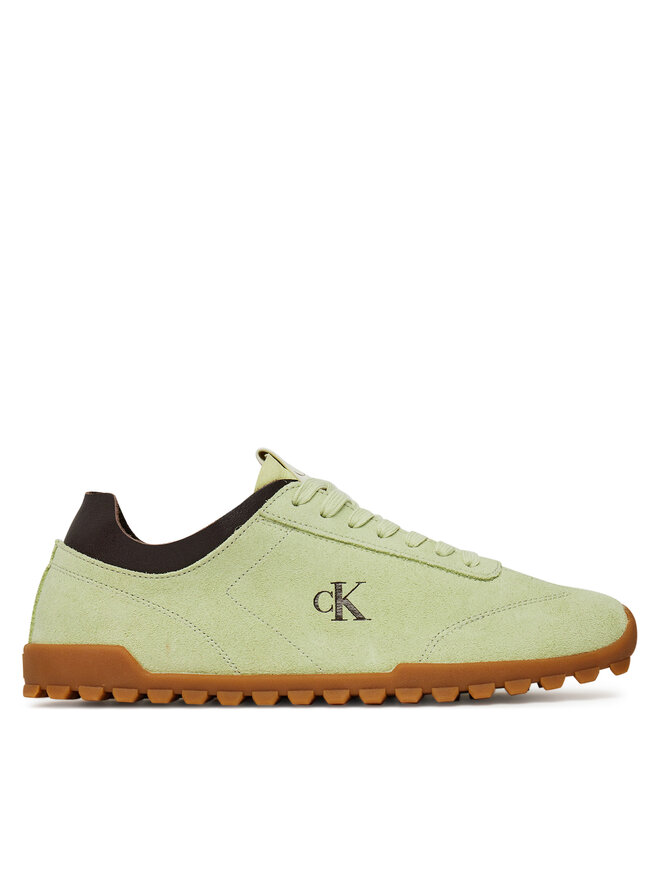 Calvin Klein Jeans Sportcipők Calvin Klein Jeans Low Profile Runner Mg Sue YW0YW01898 Zöld