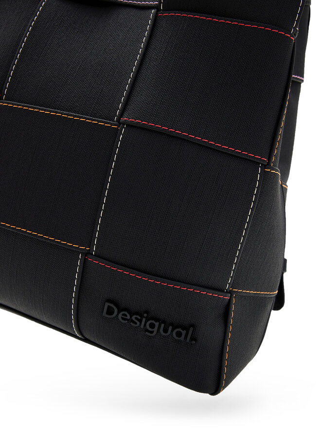 Desigual Hátizsák Desigual Yoko Negro Sumy Mini 25SAKP35 Fekete