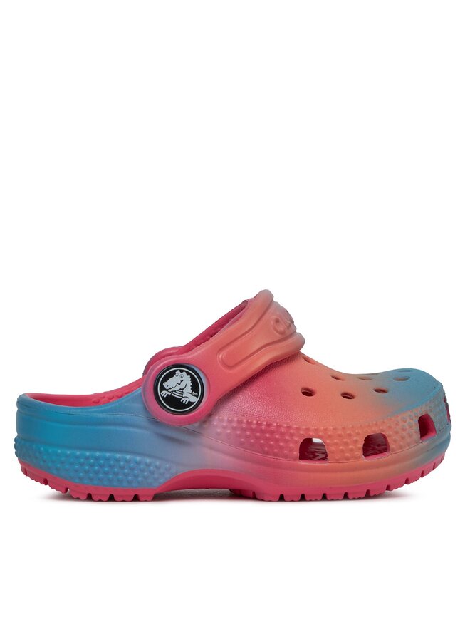 Pantoletten Crocs Crocs Classic Color Dip Clog T 209043 Rosa eschuhe