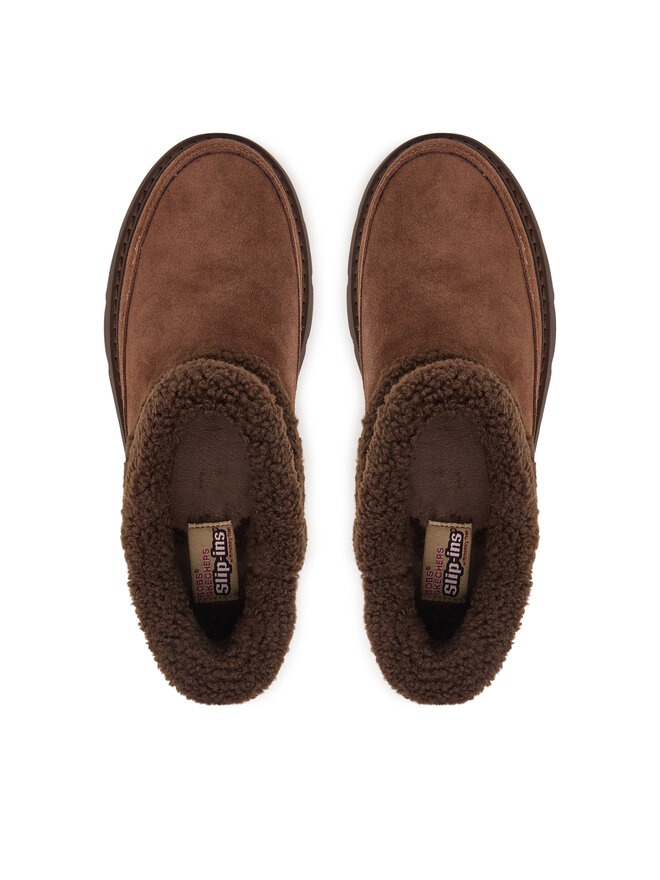 Skechers Schneeschuhe Skechers Bobs Keepsakes Lite - Winter Snug 114895 Dunkelbraun