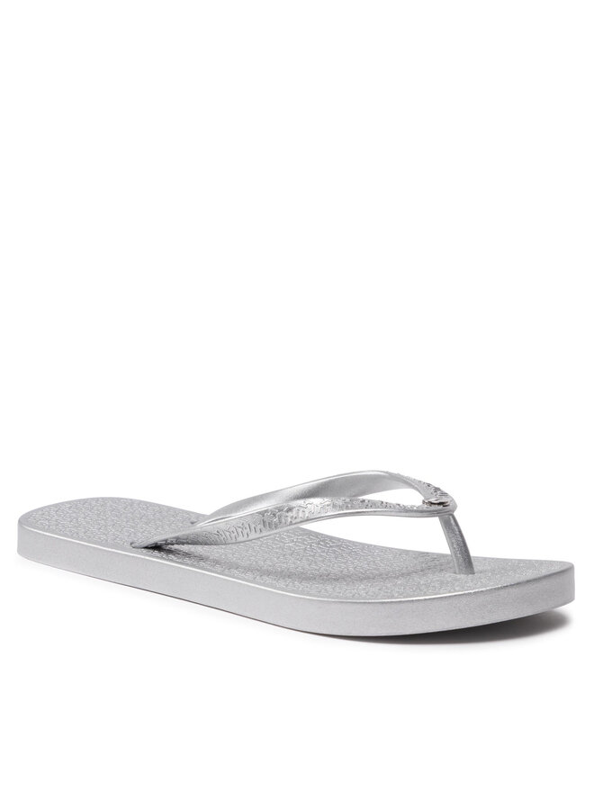 Zehentrenner Tommy Hilfiger Metallic Flat Beach Sandal FW0FW06445 