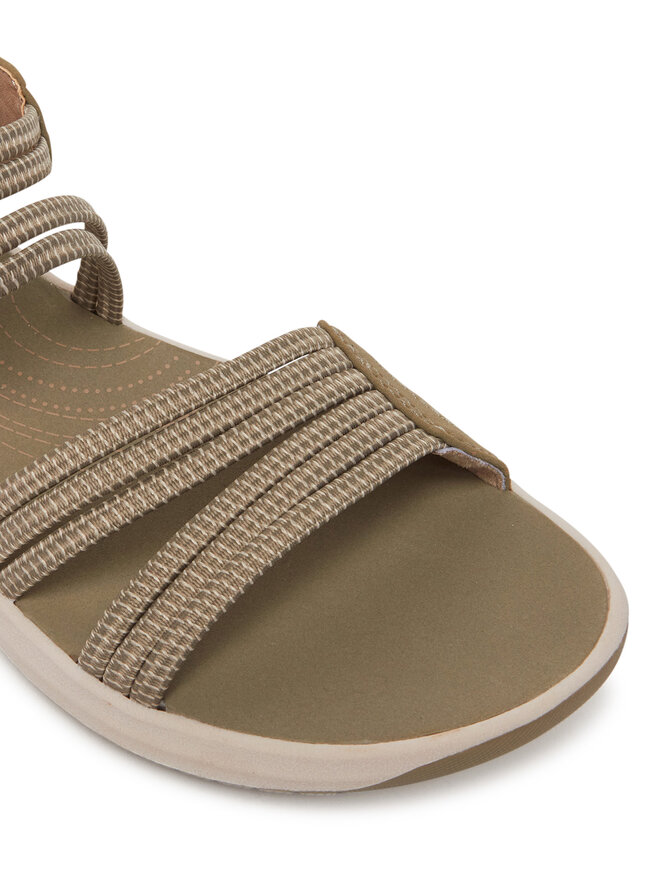 Jana Sandály Jana 8-28761-44 Khaki