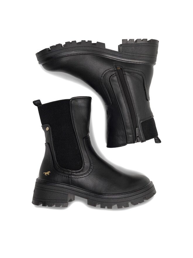 Mustang Stiefeletten Mustang 1469-501 Schwarz