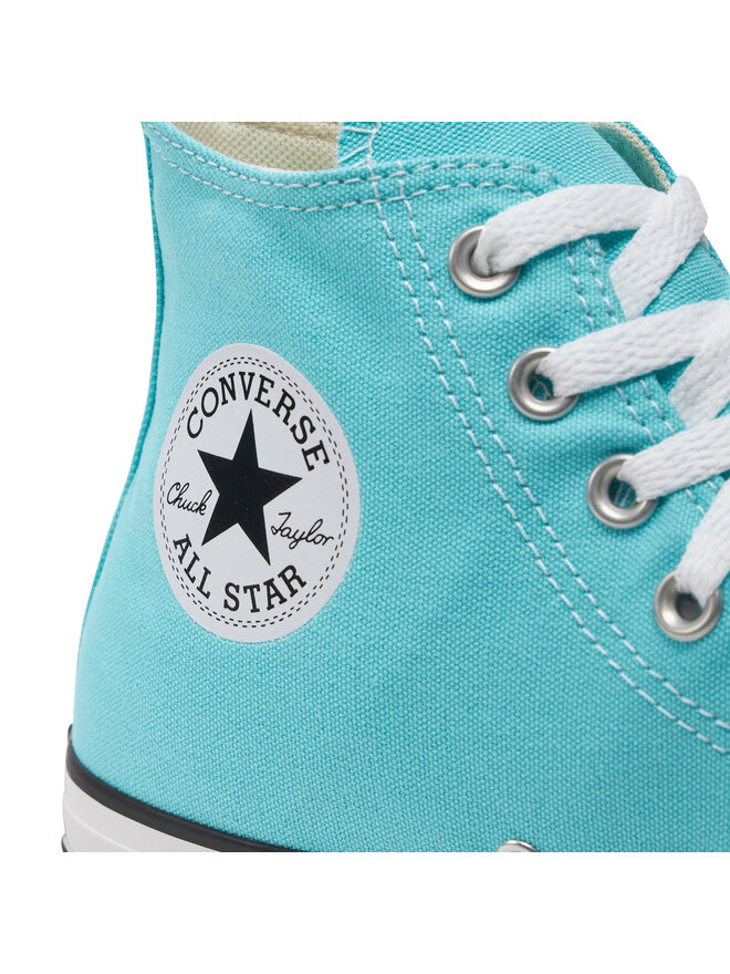 Converse Sneakers aus Stoff Converse Chuck Taylor All Star Hi A06562C Blau