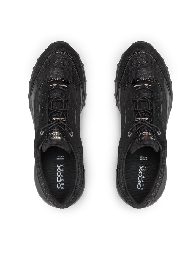 Sneakers Geox D Alleniee B D26LPB 0EW22 C9999 Schwarz | eschuhe.de