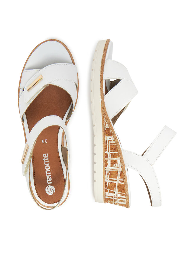 Remonte Sandalen Remonte R6266-80 Weiß