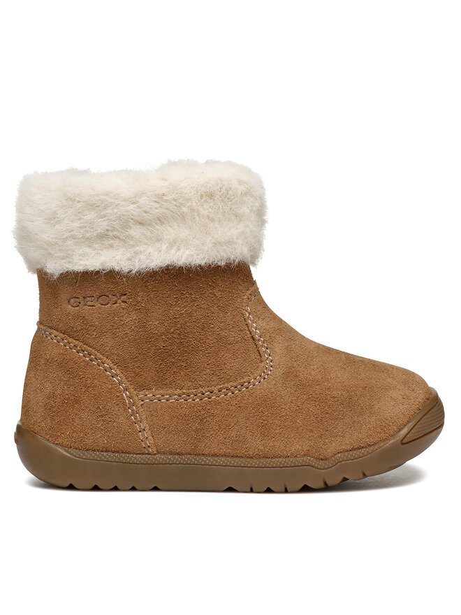 Geox Zimski škornji Geox B Macchia Girl B464PC 00022 C6627 Rjava