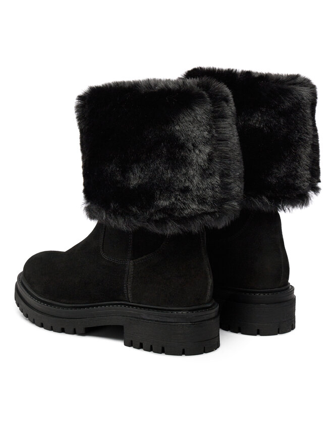 Geox Stiefeletten Geox D Iridea D04HRM 022BH C9999 Schwarz