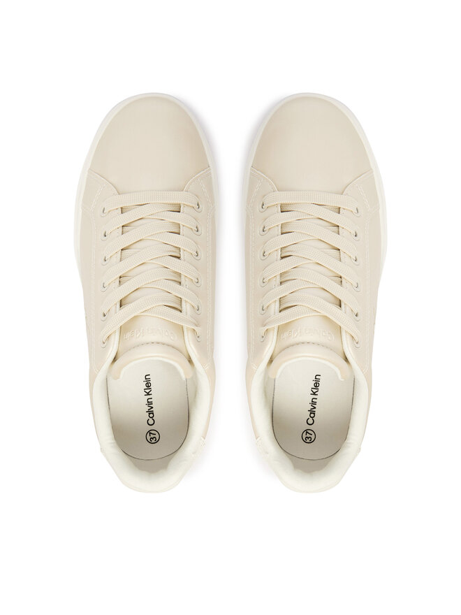 Calvin Klein Sneakers Calvin Klein Low Cut Lace Up V3A9-83220-1688 Beige