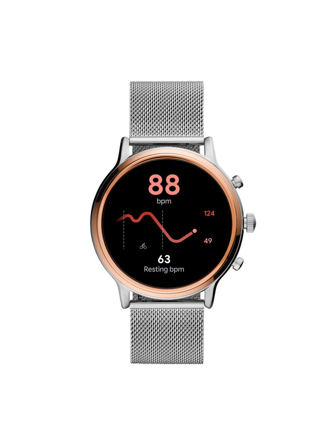 Fossil Смарт годинник Fossil Julianna Hr FTW6061 Срібний