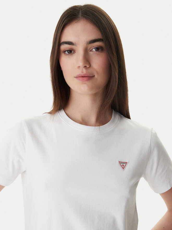 Guess Jeans Guess Jeans Футболка W4YI10 J1314 Білий Regular Fit