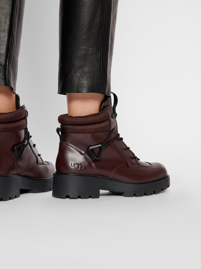 Ugg Schnürschuhe Ugg W Tioga Hiker 1116487 Dunkelrot