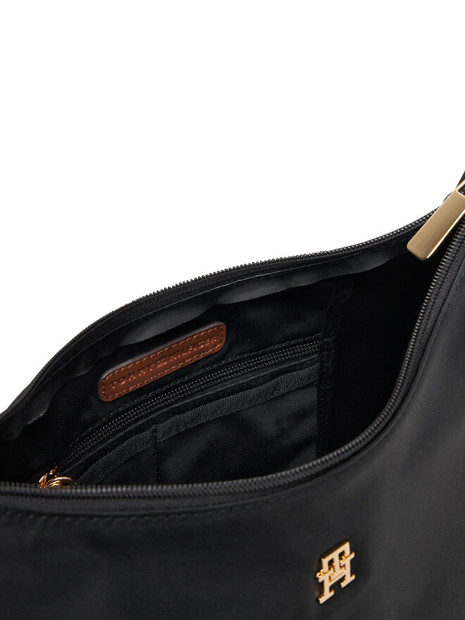 Tommy Hilfiger Τσάντα Tommy Hilfiger Popette Shoulder Bag AW0AW17937 Μαύρο